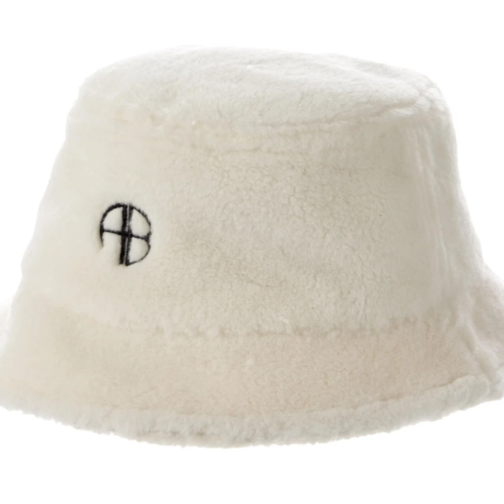 Anine Bing Faux Fur Bucket Hat